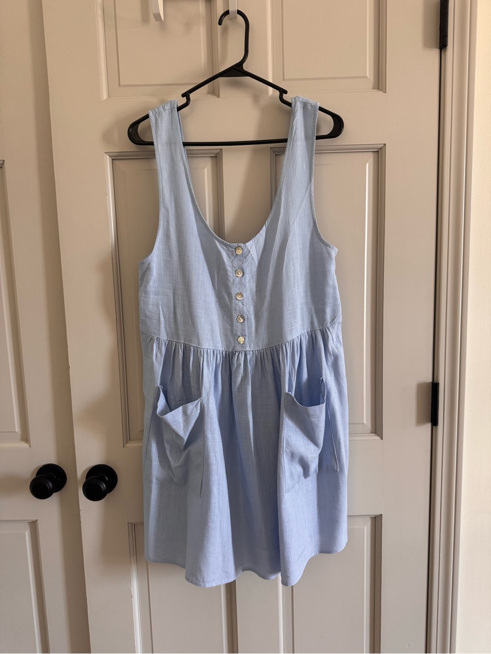 Urban Outfitters Cooperative linen blend dress S